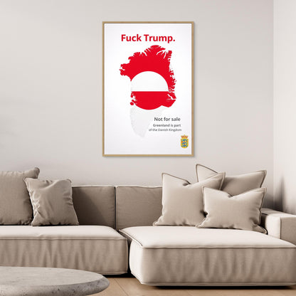 Greenland not for sale. Fuck Trump 