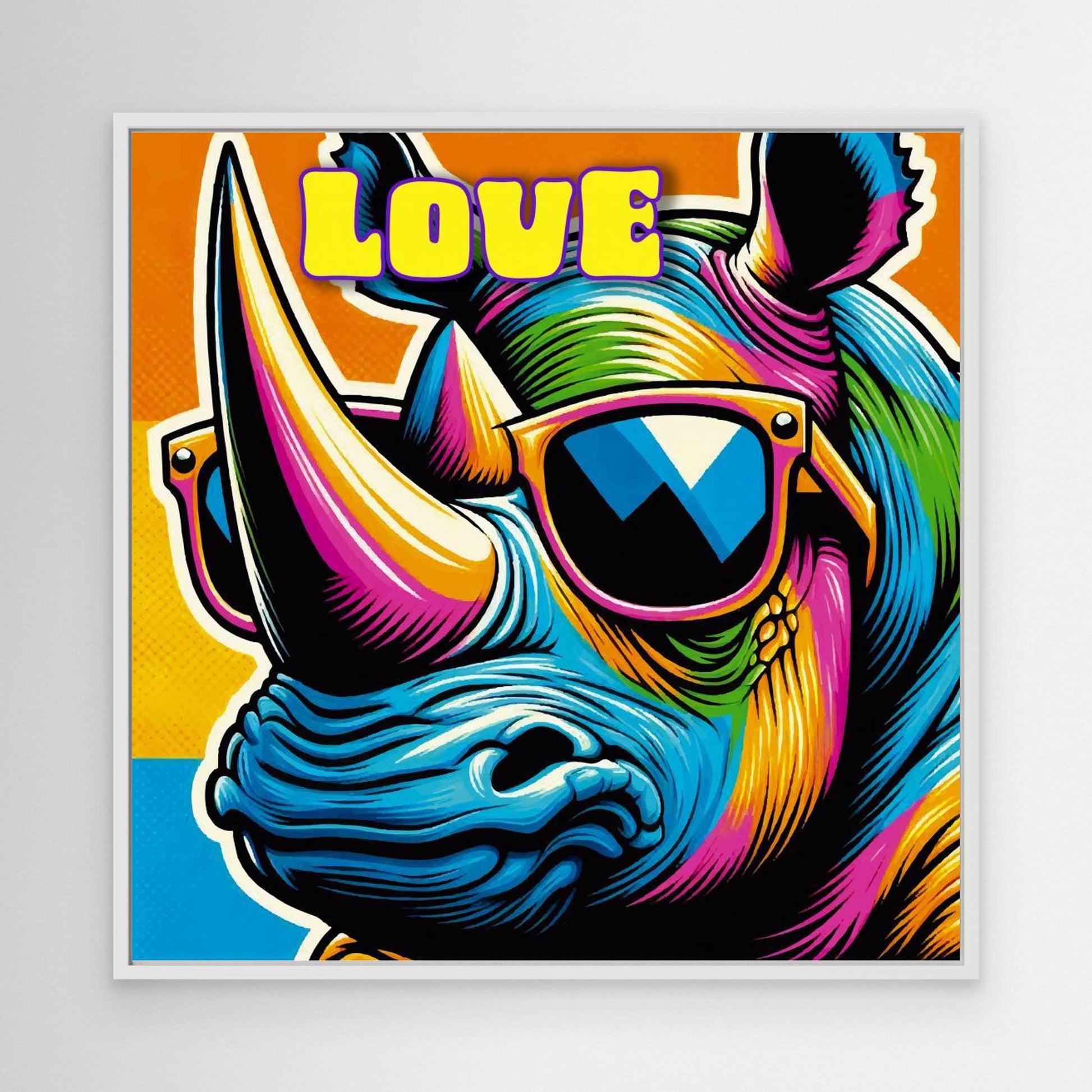 Rhino Love2 by Osvaldo Russo