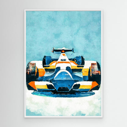 Formula 1 sport art by Justyna Jaszke