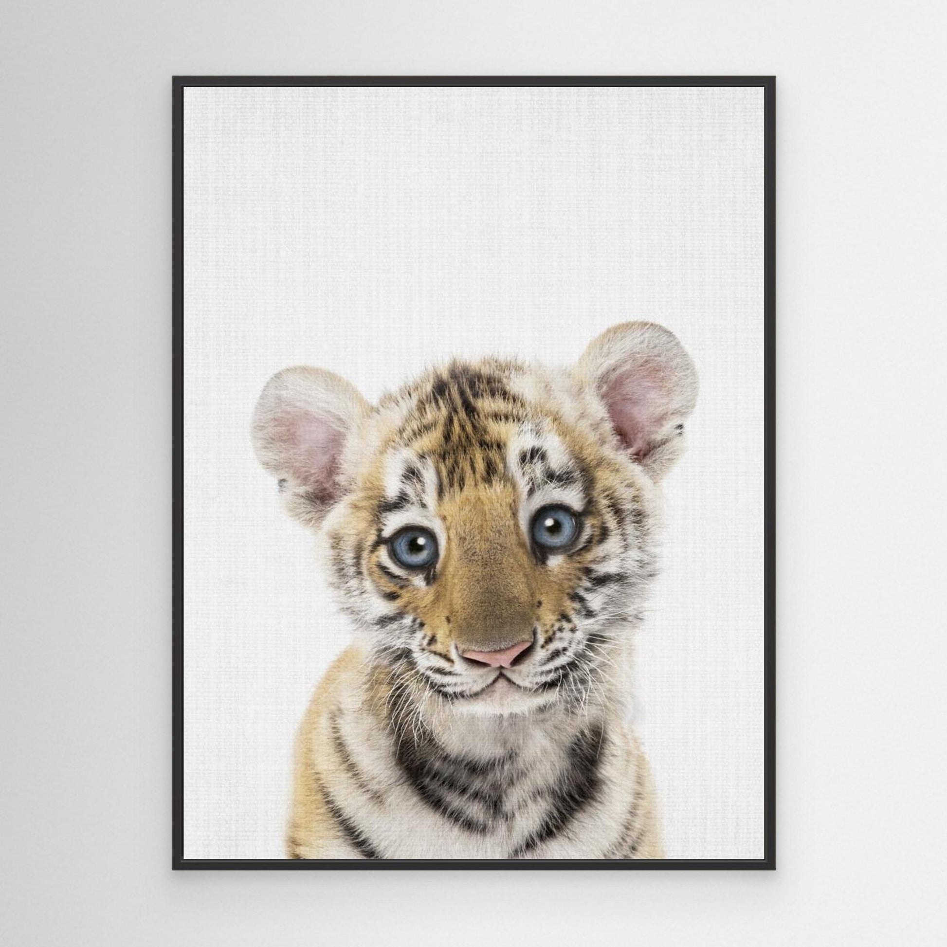 Peekaboo Baby Tiger by Lola Peacock