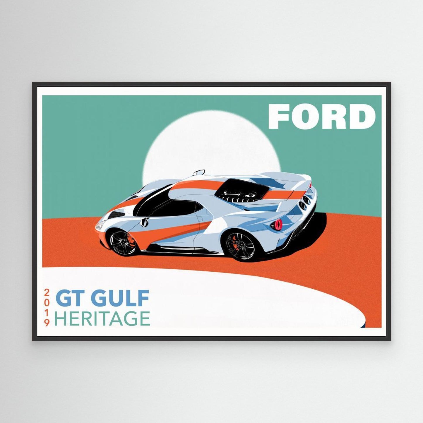 Ford Gt Gulf 'heritage Edition' 2019 by Fadil Roze