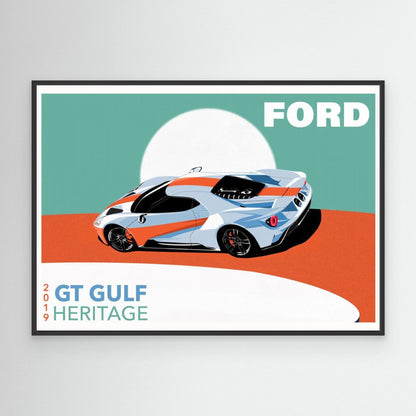 Ford Gt Gulf 'heritage Edition' 2019 by Fadil Roze