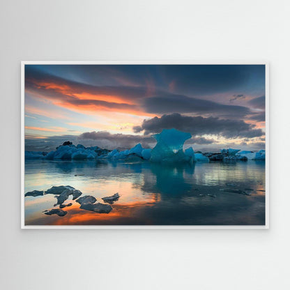 jokulsarlon glacier lagoon by Keller