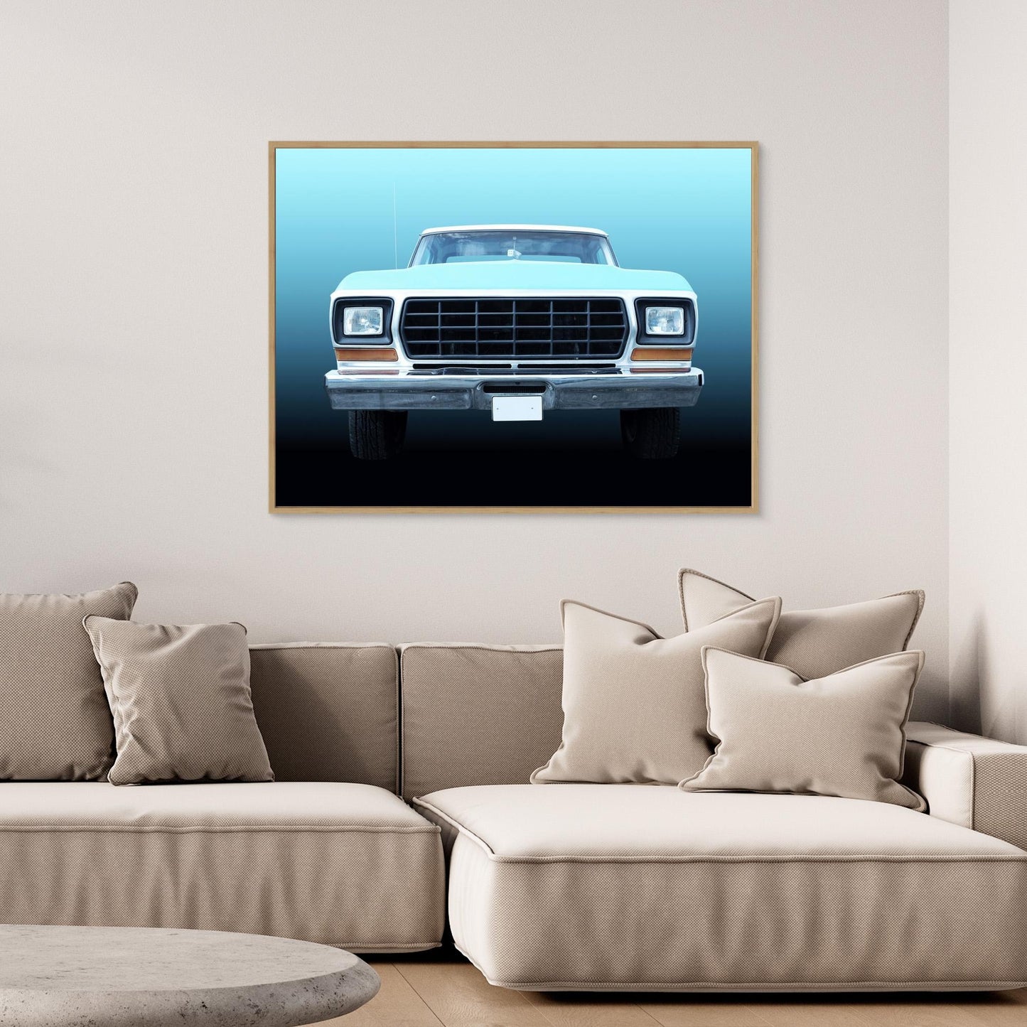 US classic car F150 Pickup truck 1978 by Beate Gube