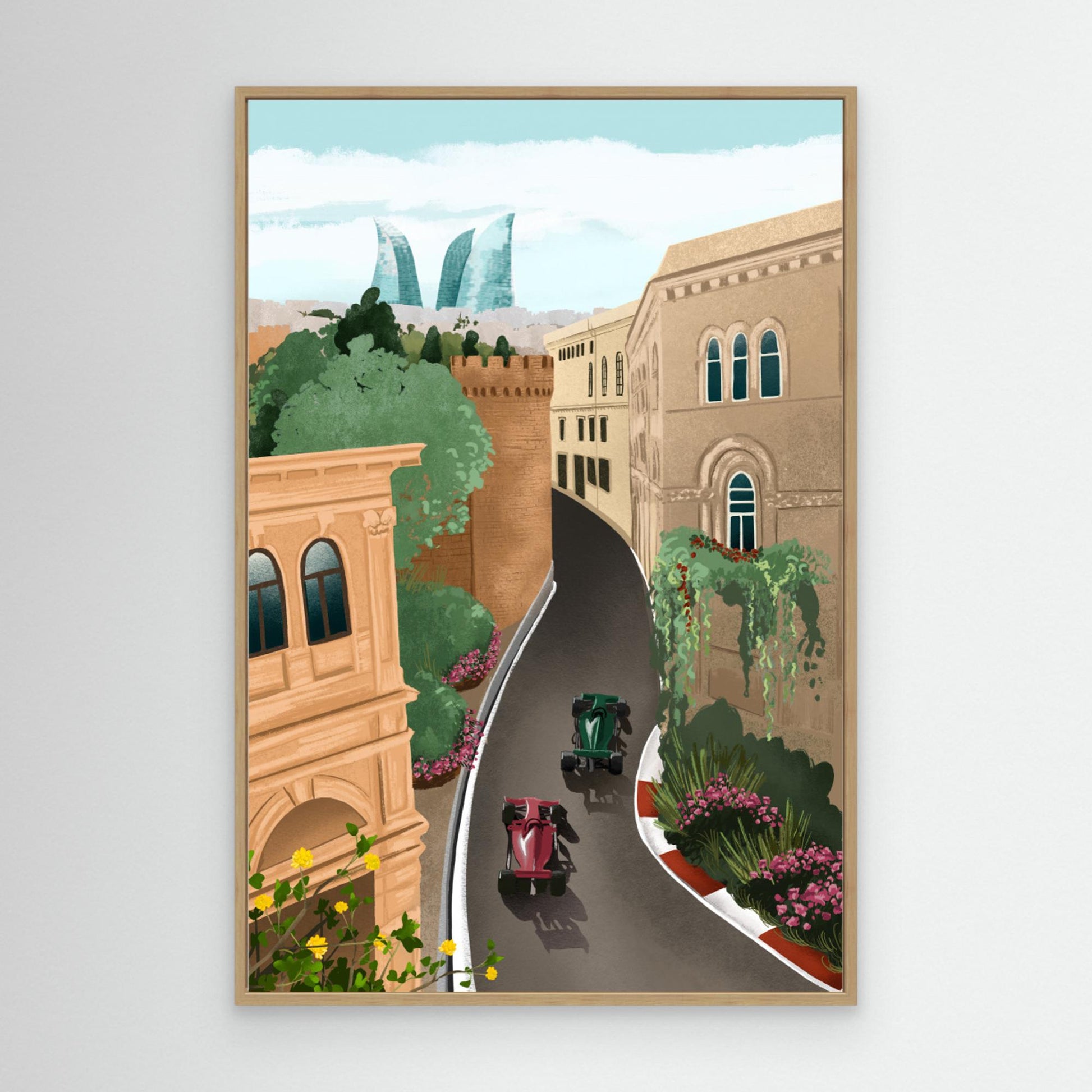 Baku Azerbeidzjan by Goed Blauw