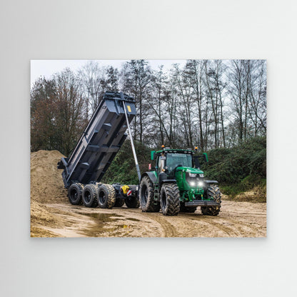 John Deere 6R250 Krampe HP30 