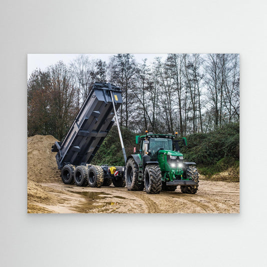 John Deere 6R250 Krampe HP30 