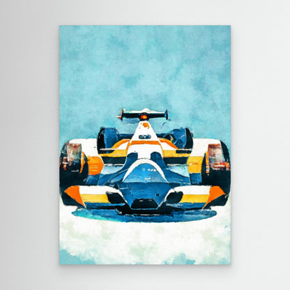 Formula 1 sport art by Justyna Jaszke