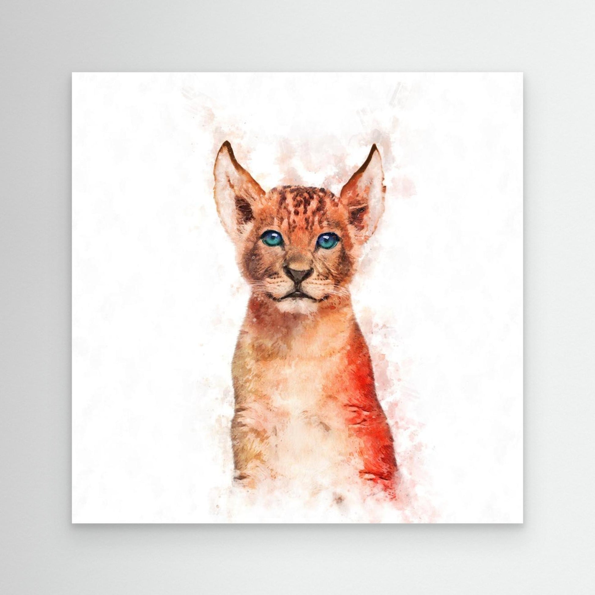 Baby Lion by Emel Tunaboylu