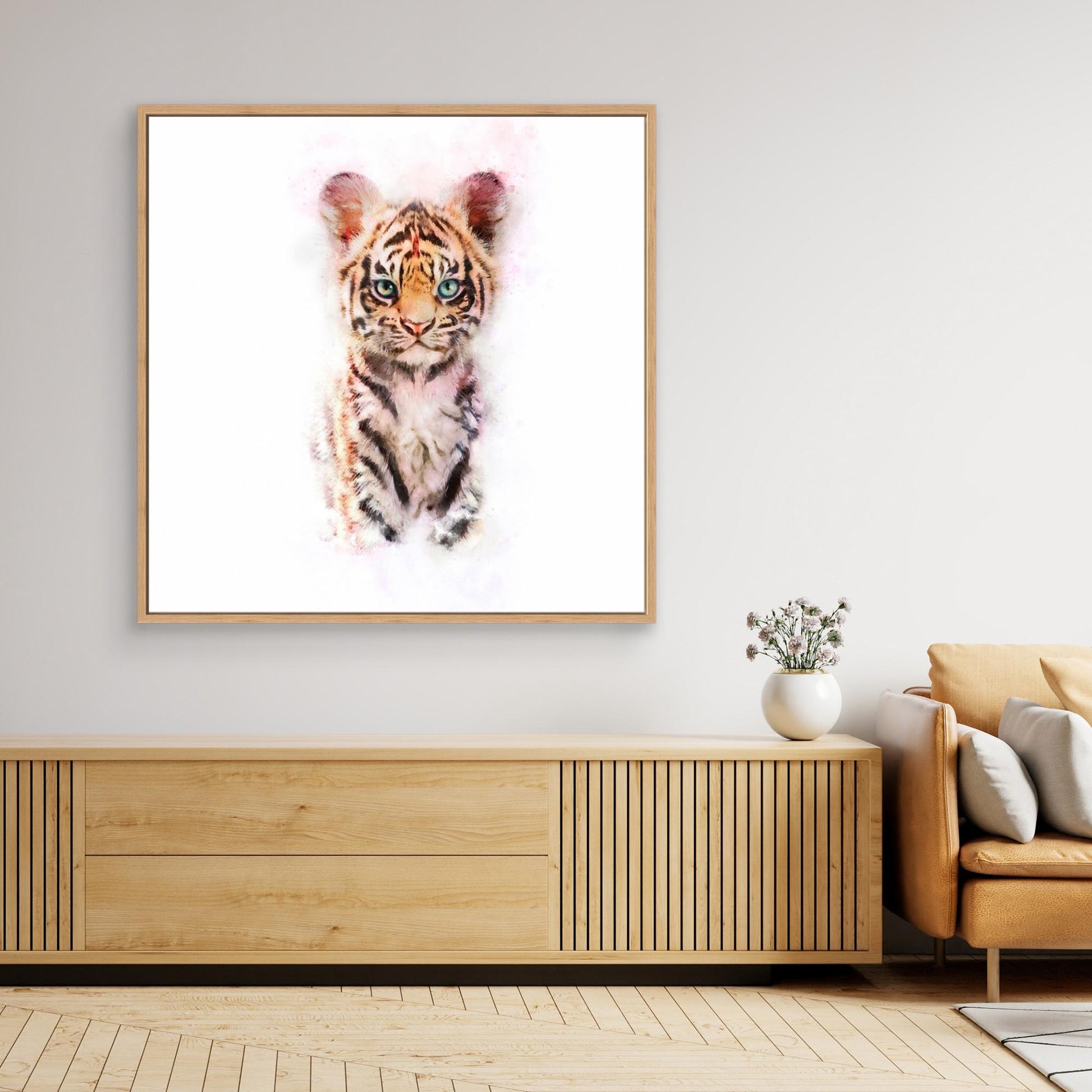 Baby Tiger by Emel Tunaboylu