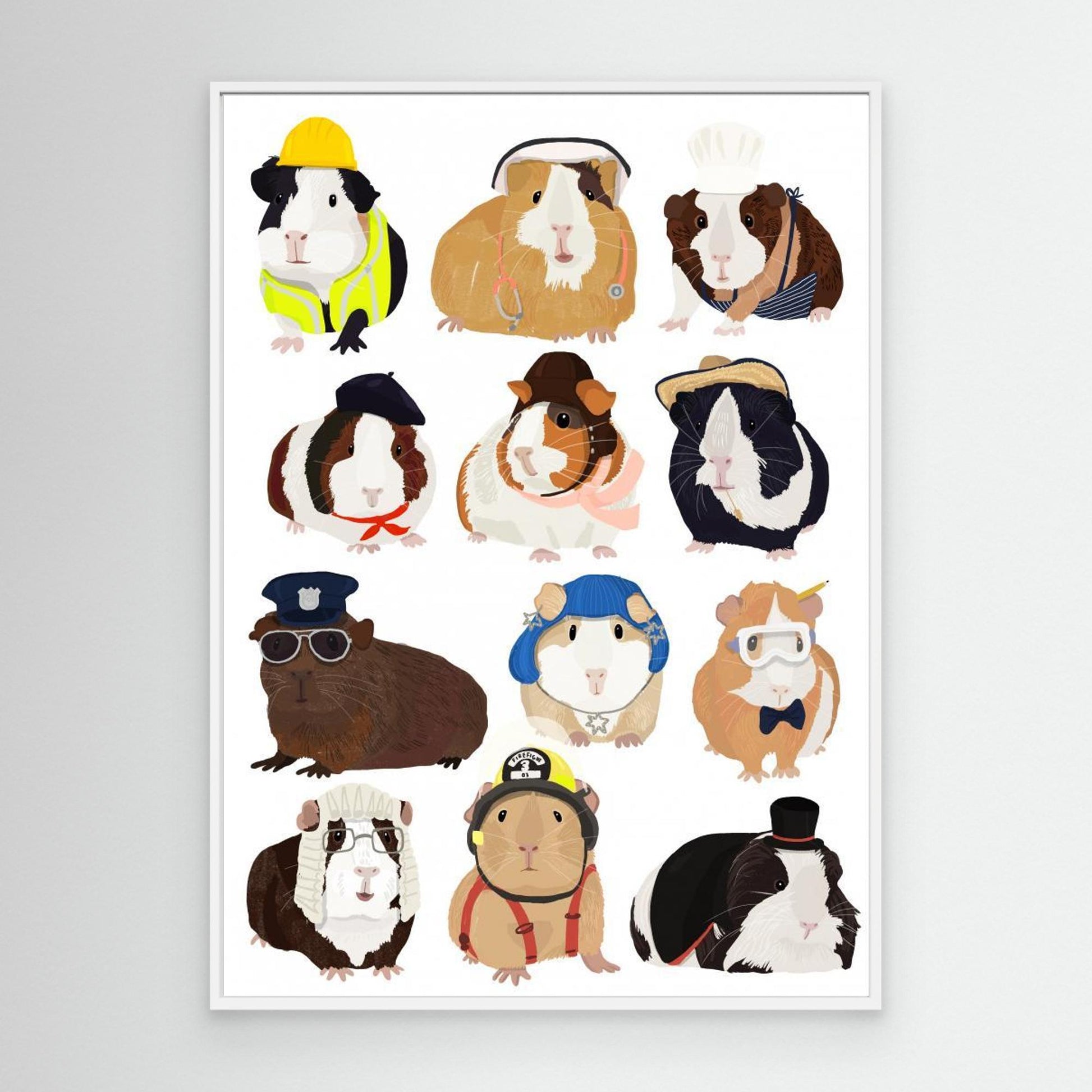 Guinea Pig Working Hr by Hanna Melin