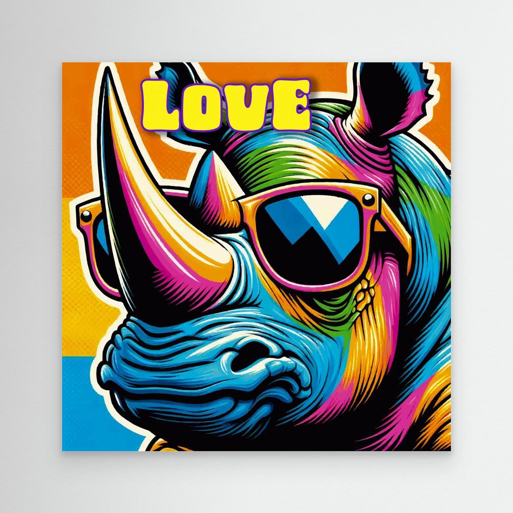 Rhino Love2 by Osvaldo Russo