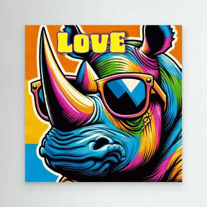 Rhino Love2 by Osvaldo Russo