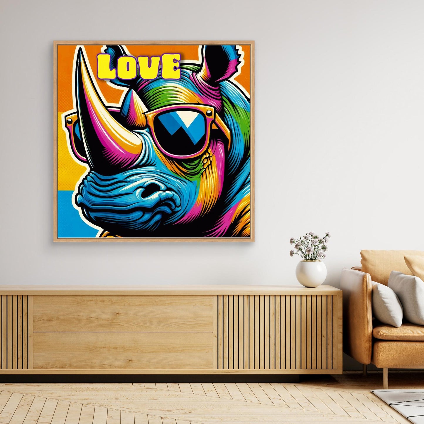 Rhino Love2 by Osvaldo Russo