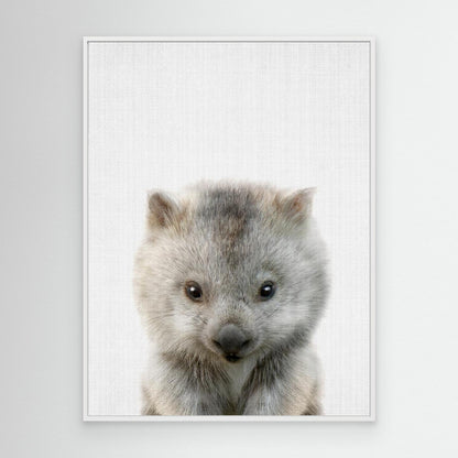 Peekaboo Baby Wombat by Lola Peacock