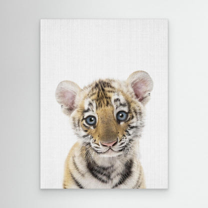 Peekaboo Baby Tiger by Lola Peacock