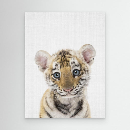Peekaboo Baby Tiger by Lola Peacock