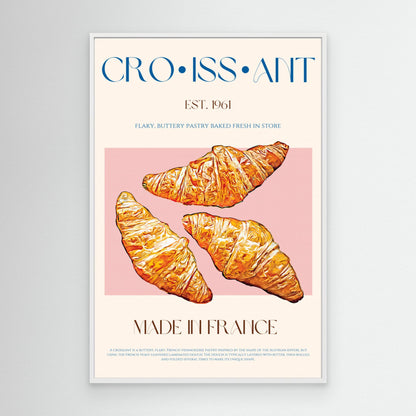 Croissant Print by Nazma Khokhar