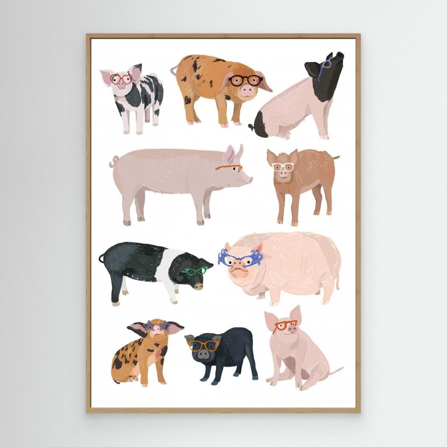 Pigs Glasses by Hanna Melin