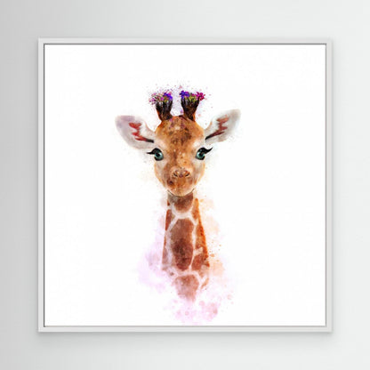 Baby Giraffe by Emel Tunaboylu