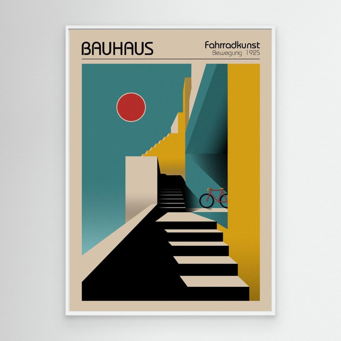 Bauhaus Fahrradkunst by Fadil Roze