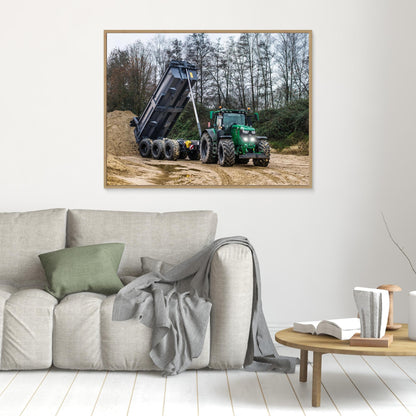 John Deere 6R250 Krampe HP30 