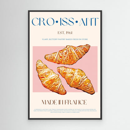 Croissant Print by Nazma Khokhar