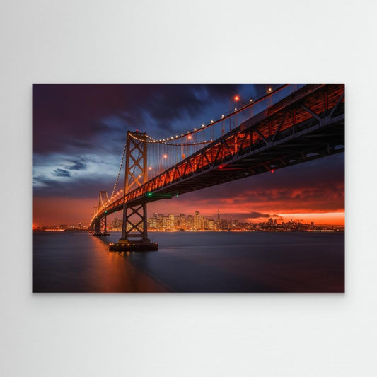 Fire over San Francisco by Toby Harriman