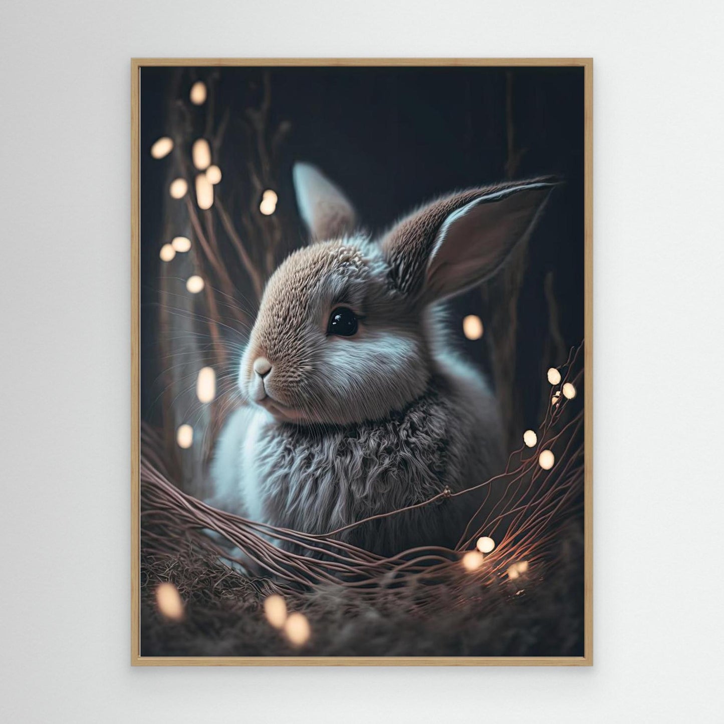 Bunny In The Nest by Treechild