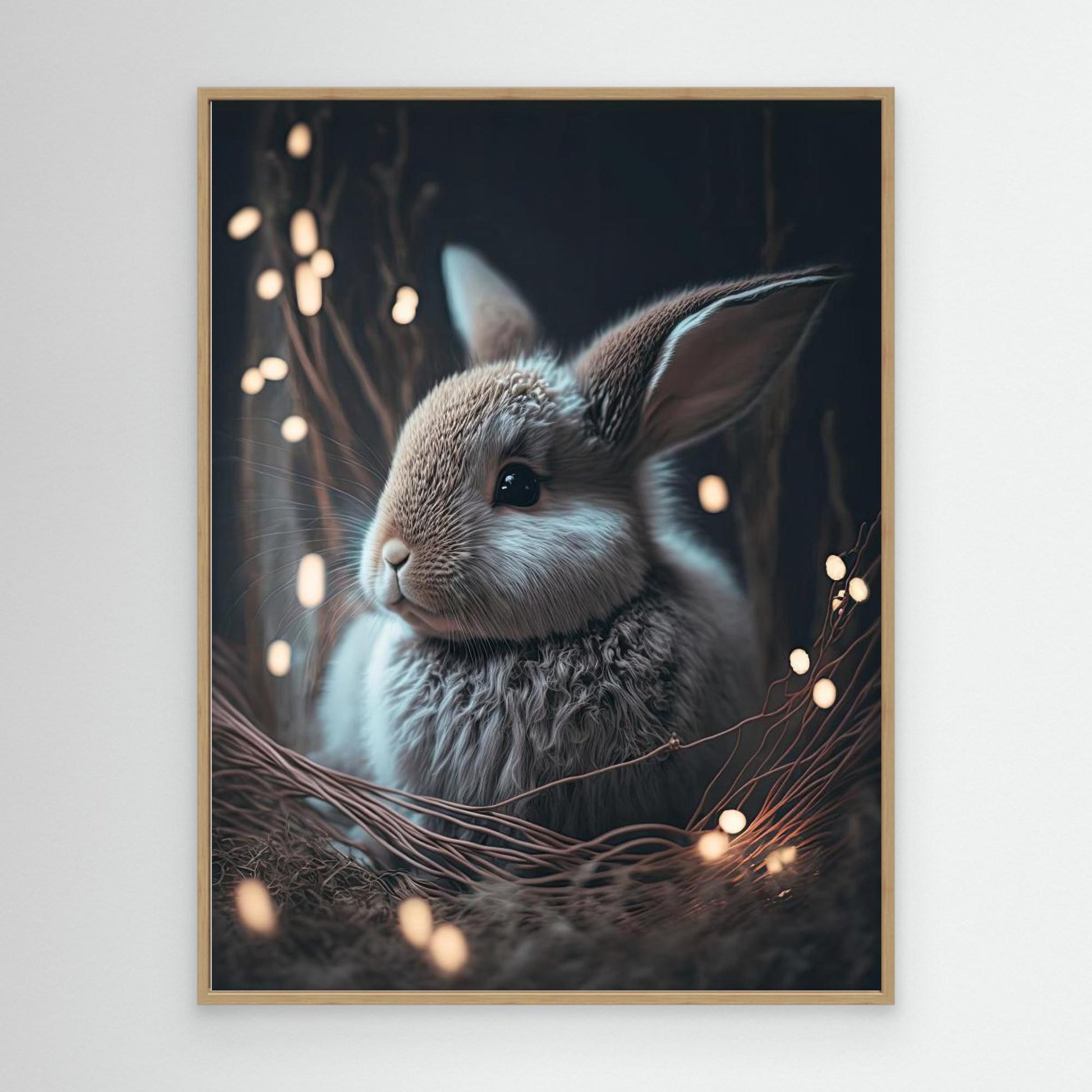 Bunny In The Nest by Treechild