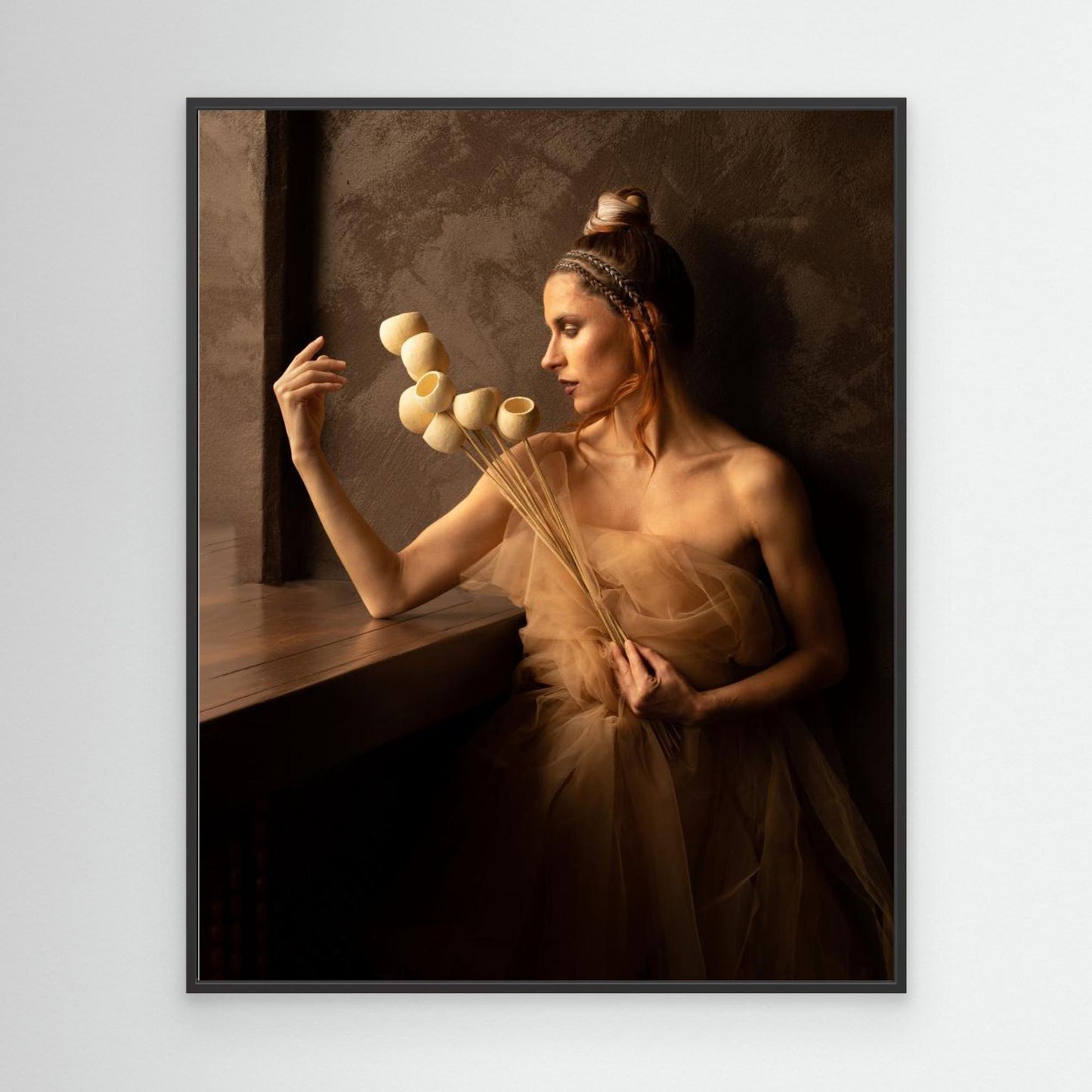 Makeup in white by Ifat Rozenberg Sherez