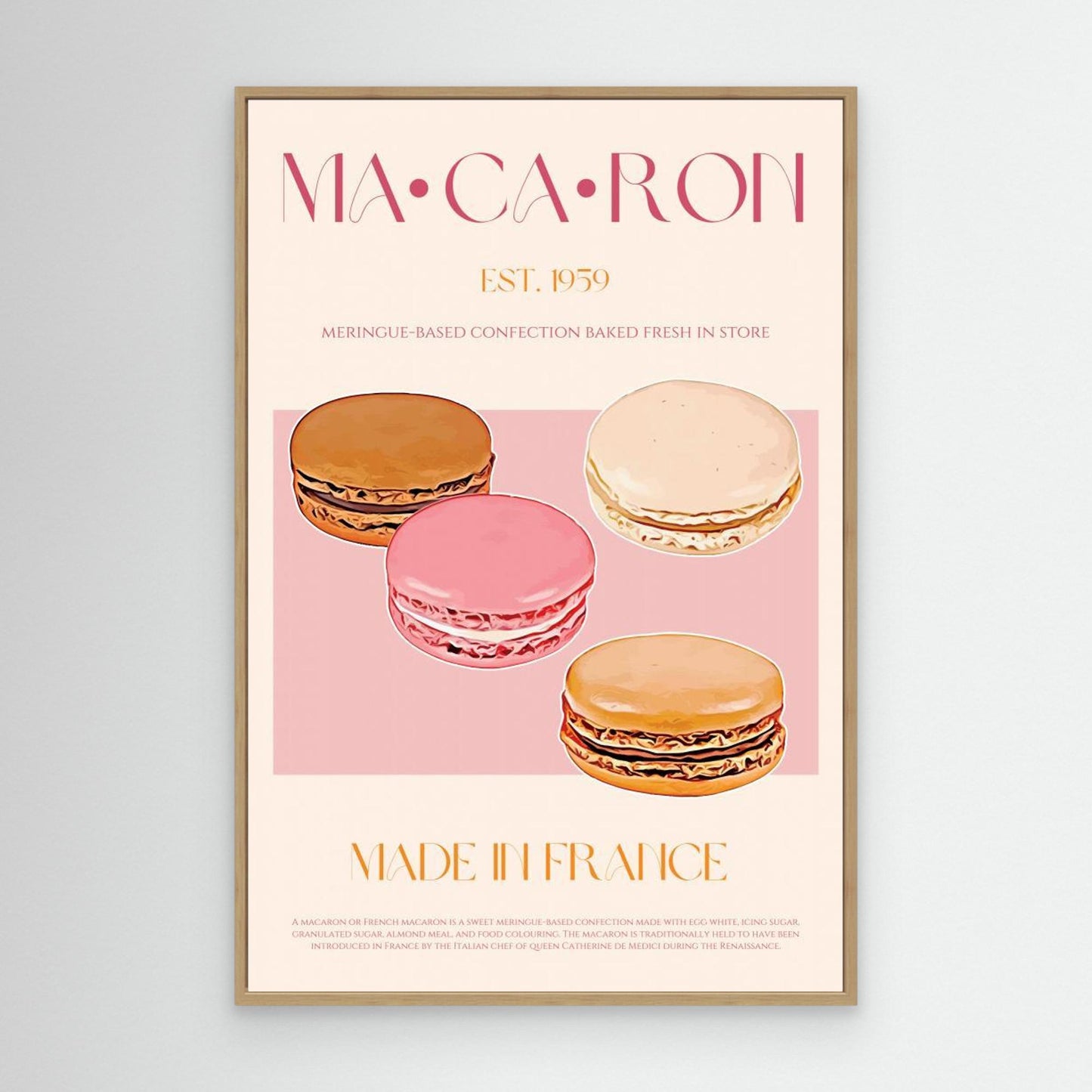 Macaron Print by Nazma Khokhar