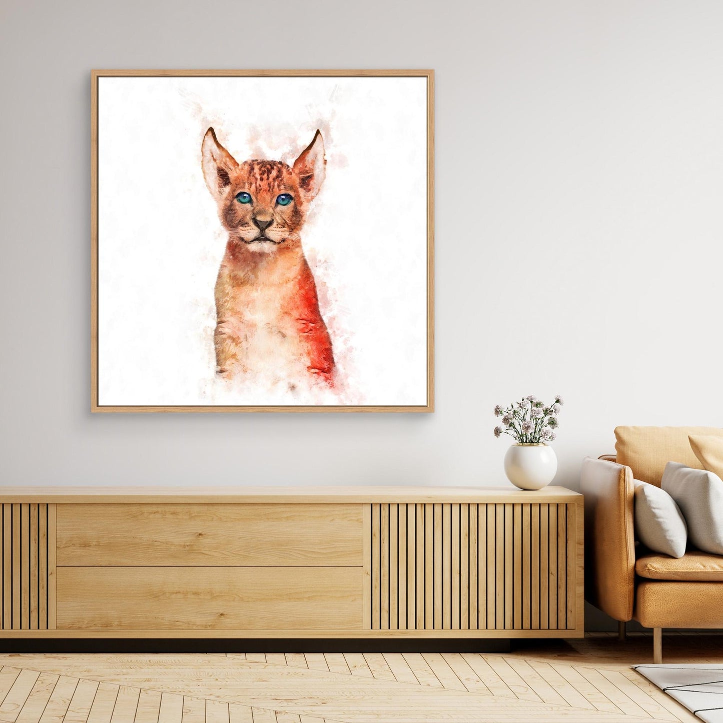 Baby Lion by Emel Tunaboylu