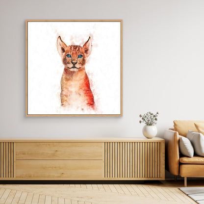 Baby Lion by Emel Tunaboylu