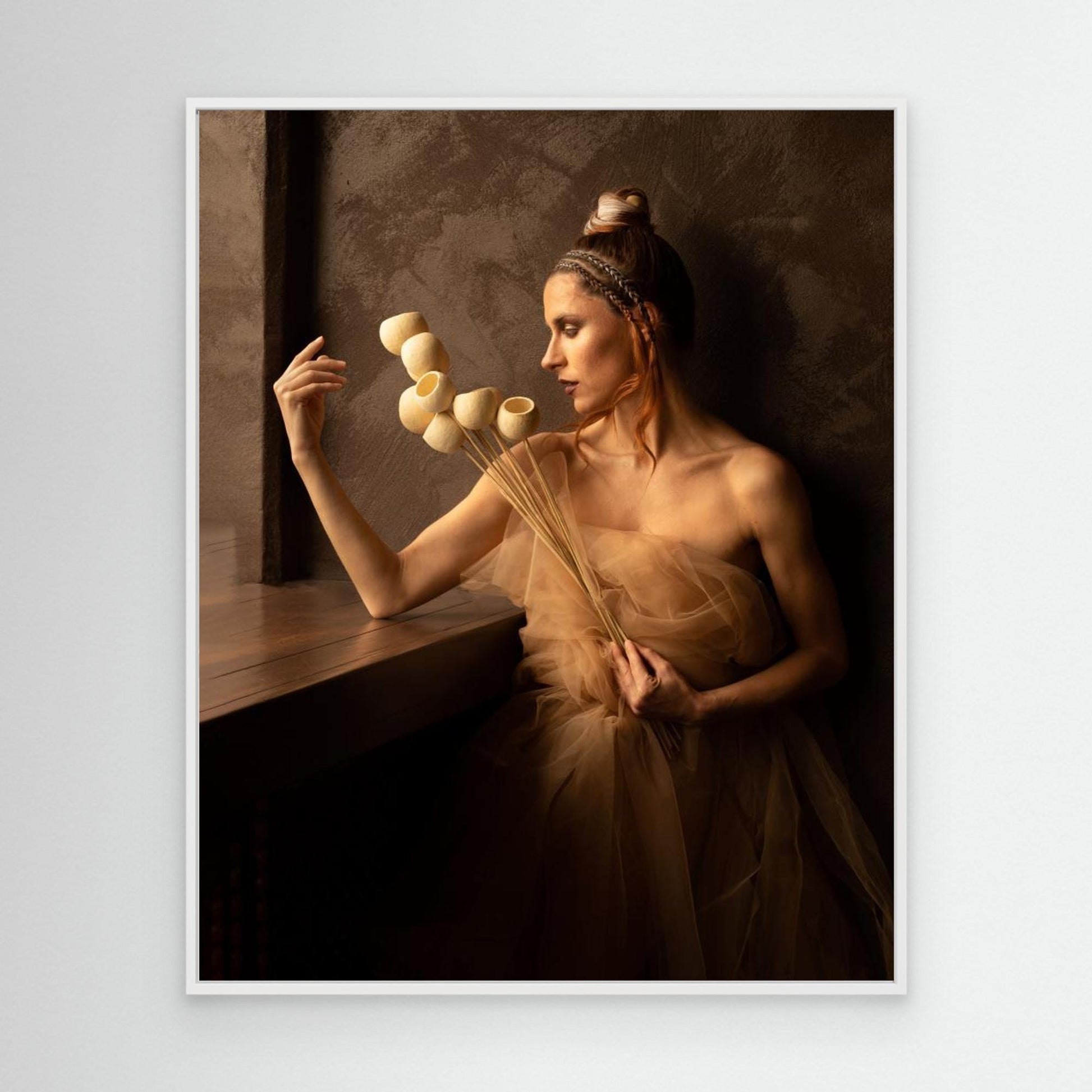 Makeup in white by Ifat Rozenberg Sherez