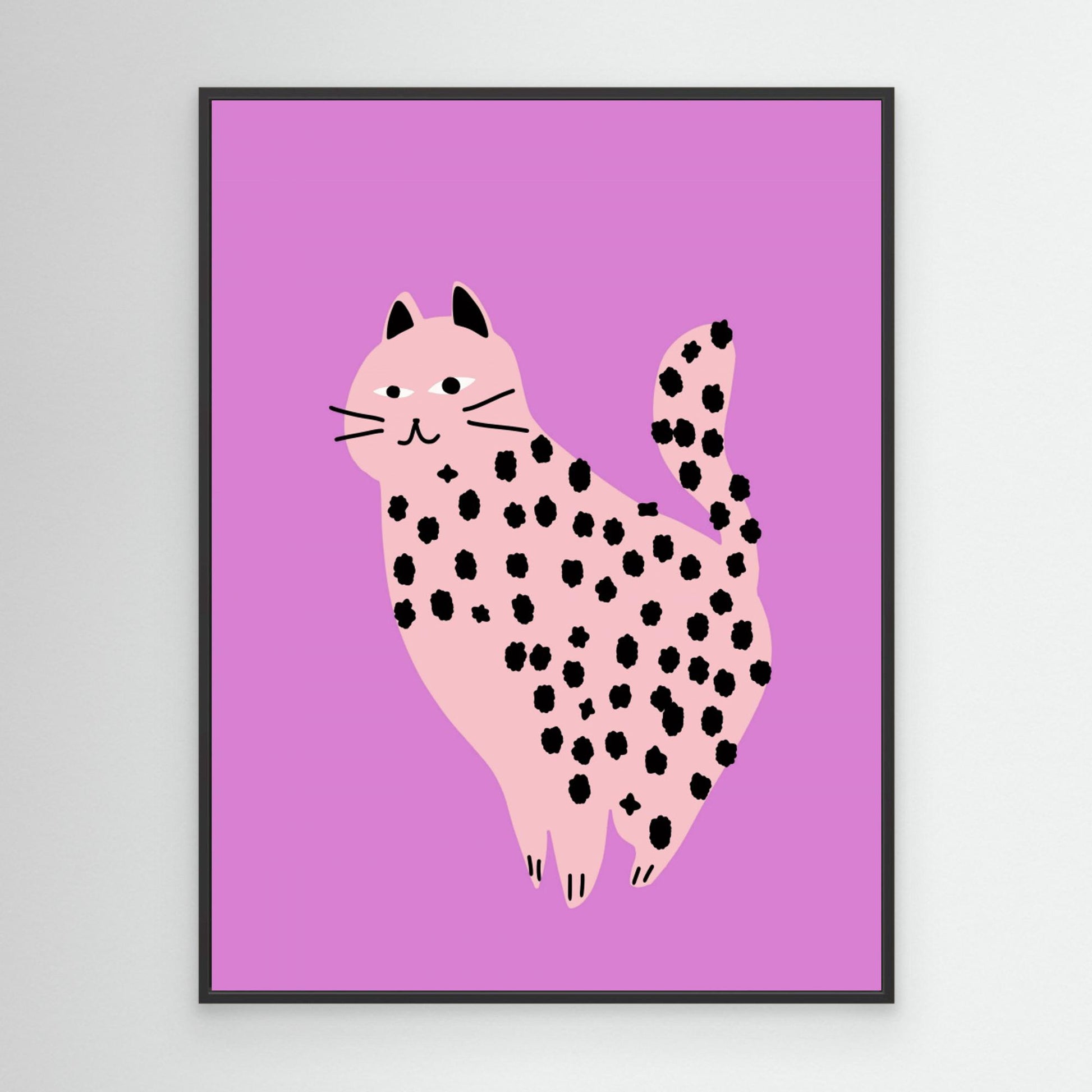 Cute Pink Cat by Little Dean (EU)