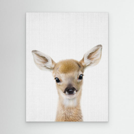 Peekaboo Baby Deer by Lola Peacock
