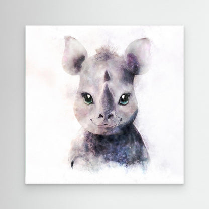 Baby Rhino by Emel Tunaboylu