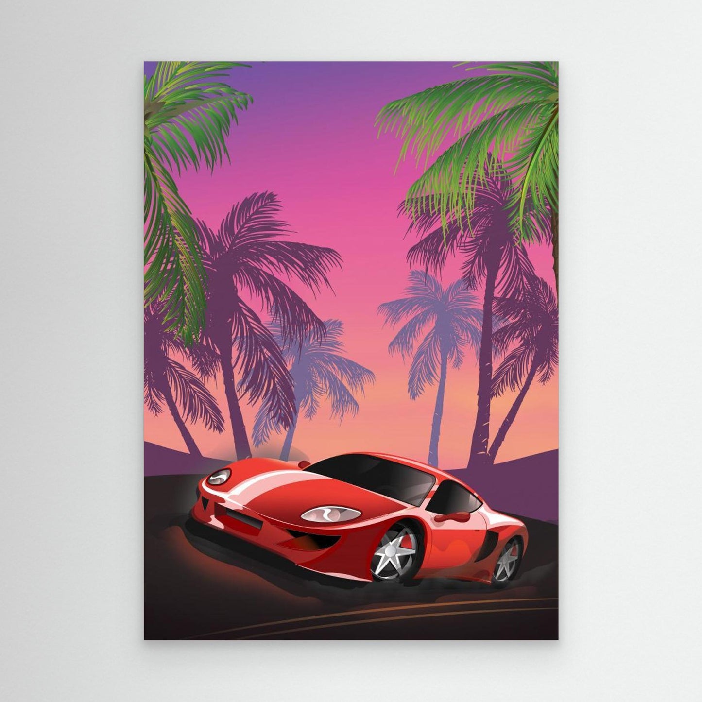 1980s Sports Car by Nicholas