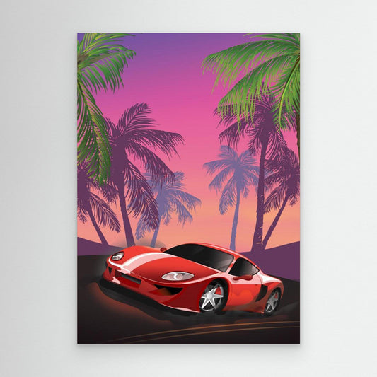 1980s Sports Car by Nicholas