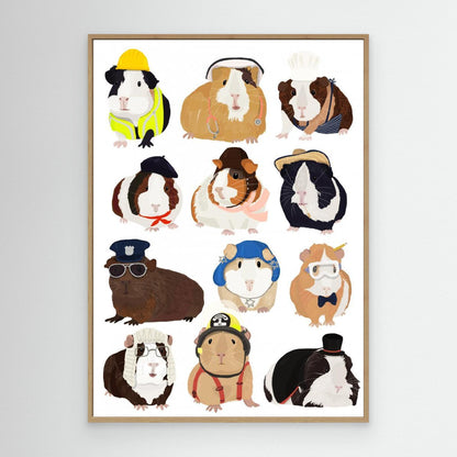 Guinea Pig Working Hr by Hanna Melin