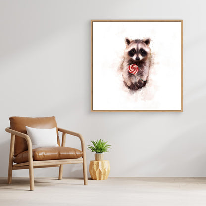 Baby Racoon by Emel Tunaboylu