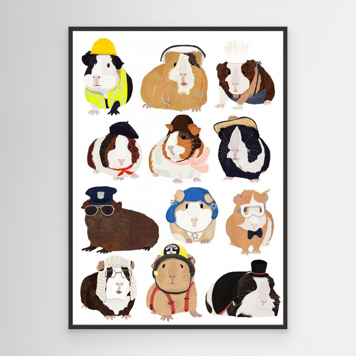 Guinea Pig Working Hr by Hanna Melin