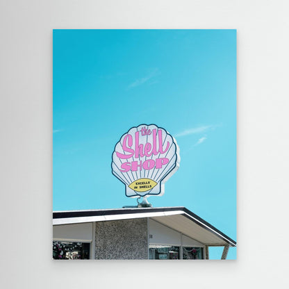 Shell Shop Vintage Sign by Tom Windeknecht