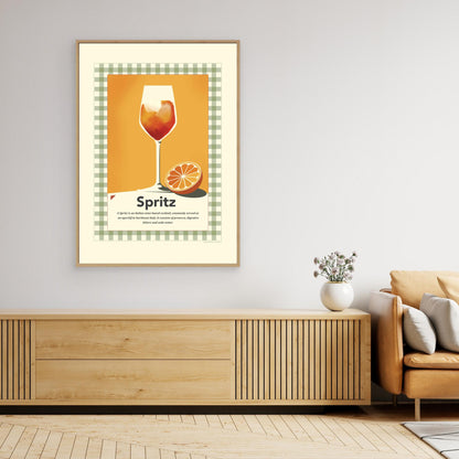 Spritz retro print by Dion Gem