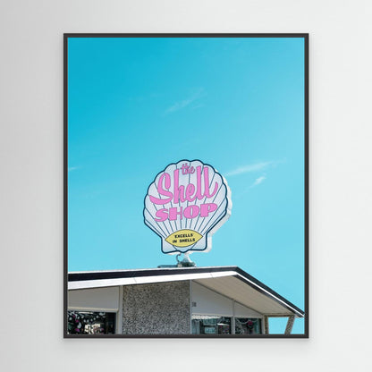 Shell Shop Vintage Sign by Tom Windeknecht