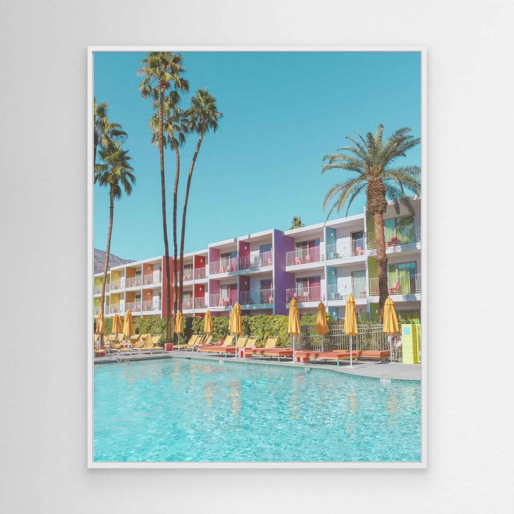 Saguaro Hotel Poolside in Palm Springs by Tom Windeknecht