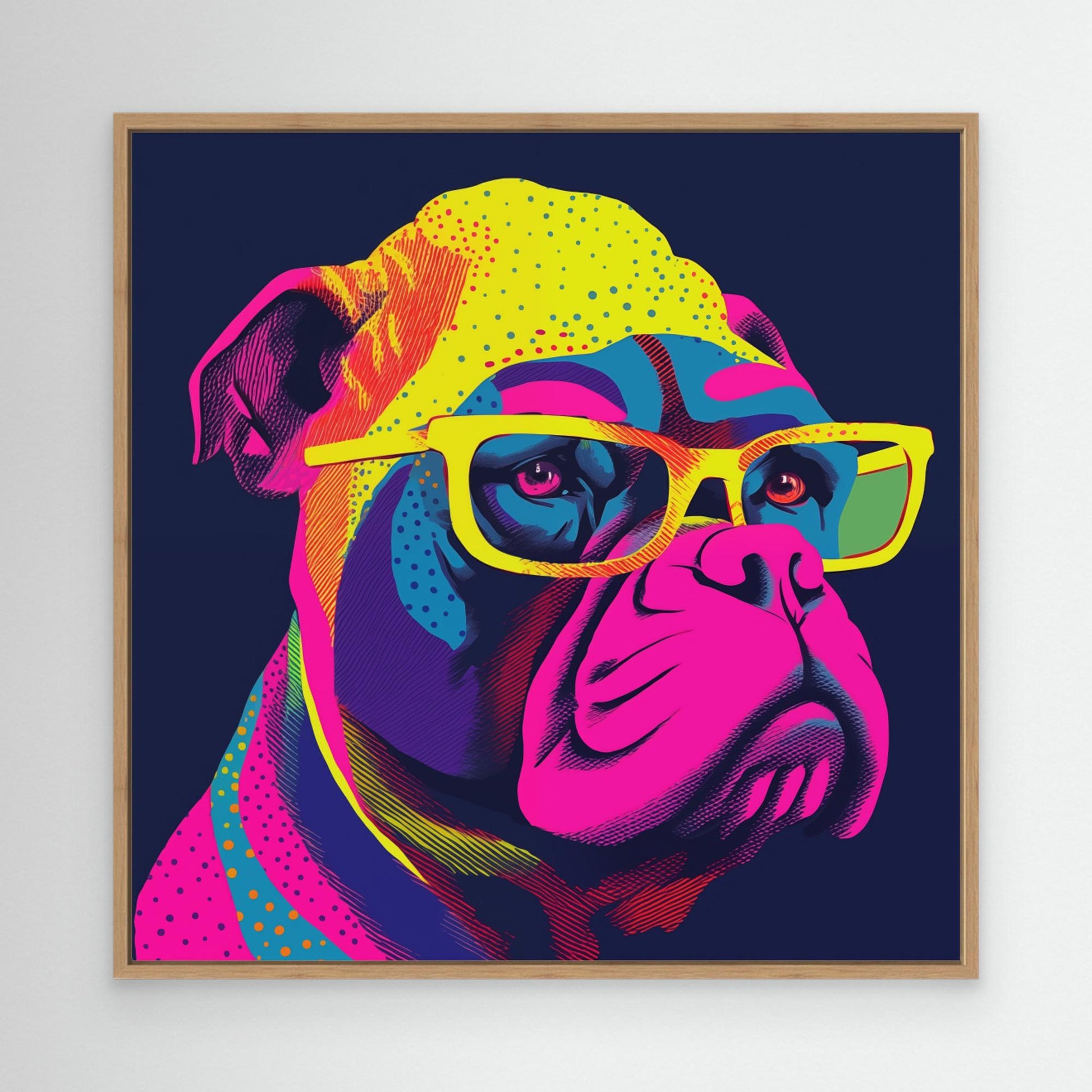 Neon Bulldog by Andreas Magnusson (EU)