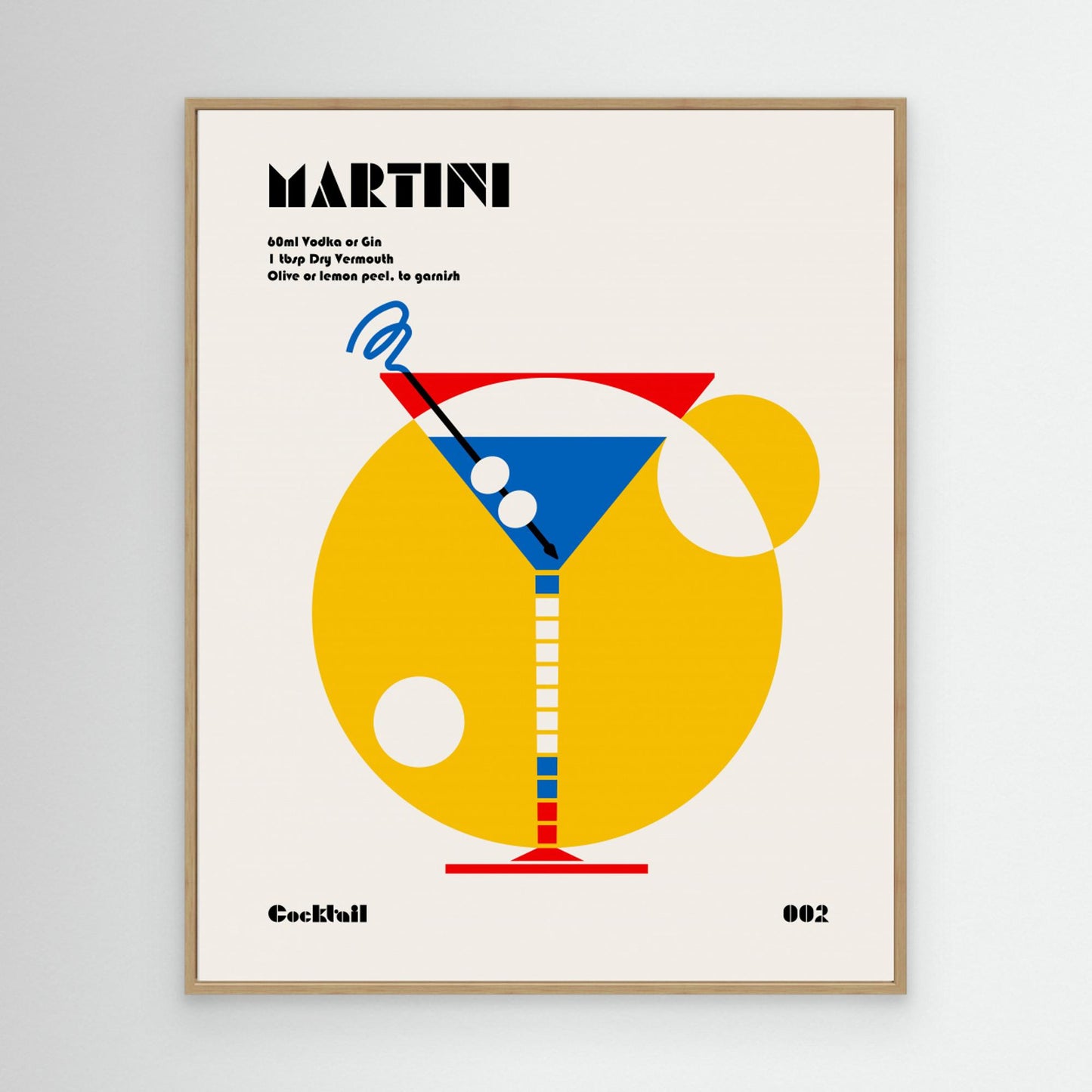 Martini Bauhaus Cocktail by Retrodrome