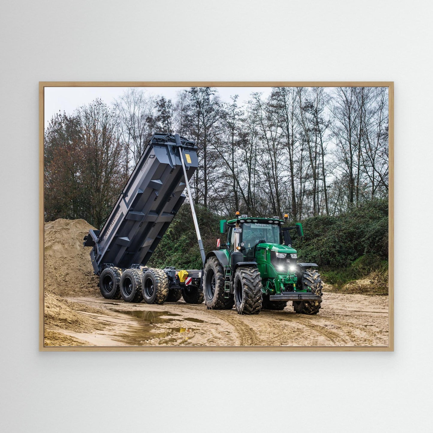 John Deere 6R250 Krampe HP30 